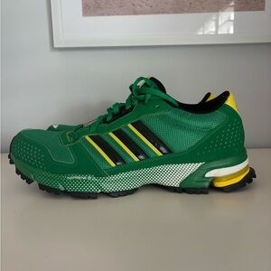 Adidas Men's Green Sneakers